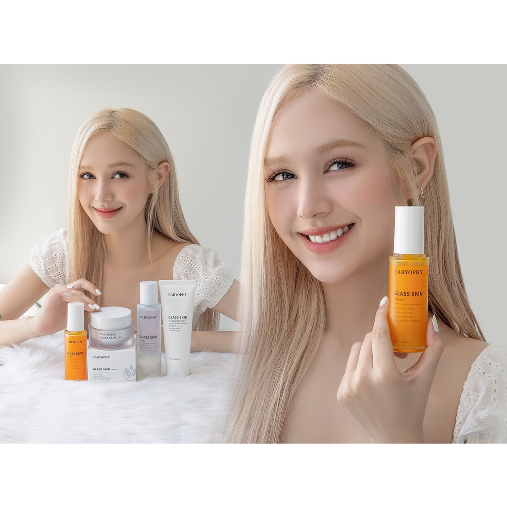 Serum dưỡng trắng da Caryophy Glass Skin 50ml - SẢN PHẨM ĐƯỢC YÊU THÍCH TRÊN THỊ TRƯỜNG HIỆN TAY, DÙNG RẤT TỐT LUÔN Ạ, ĐẢM BẢO DÙNG RẤT THÍCH, KHÁCH YÊU TRẢI NGHIỆM ỦNG HỘ SHOP NHÉ