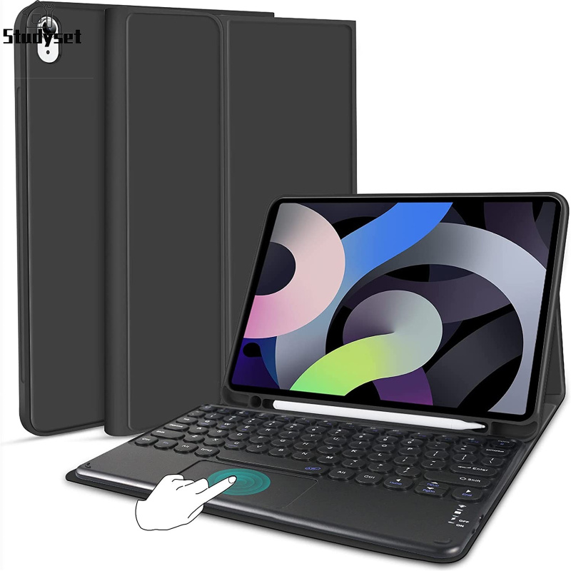 Studyset IN stock Wireless Detachable Tablet Keyboard Case Portable Tablet Keyboard Cover Compatible For IPad 10th Generation 10.9in 2022 ราคา 615 บาท*ส่งฟรี