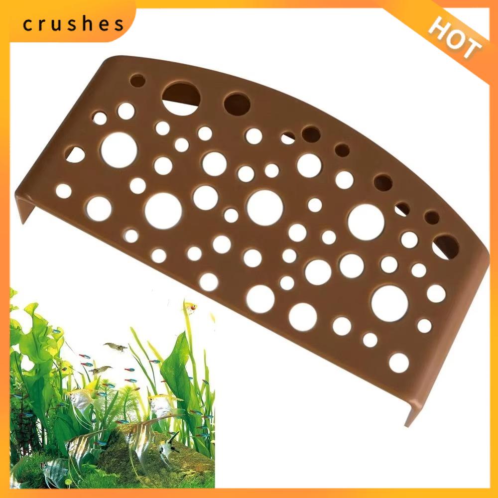 CRUSHES Trang trí bể cá Nhà trú ẩn bể cá Nhựa Đồ dùng cho thú cưng Bảo vệ sinh sản tôm Tinh tế Nhỏ Bể cá