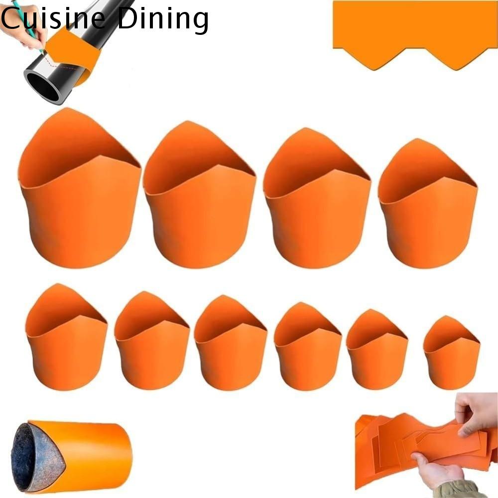 CUISINE 10pcs/set Độ chính xác Máy định vị hàn Tự làm Vật liệu cách nhiệt Hướng dẫn lắp đặt hàn Chuyên nghiệp Mẫu xây dựng Mẫu hướng dẫn cắt yên ống Lắp đặt hệ thống ống nước