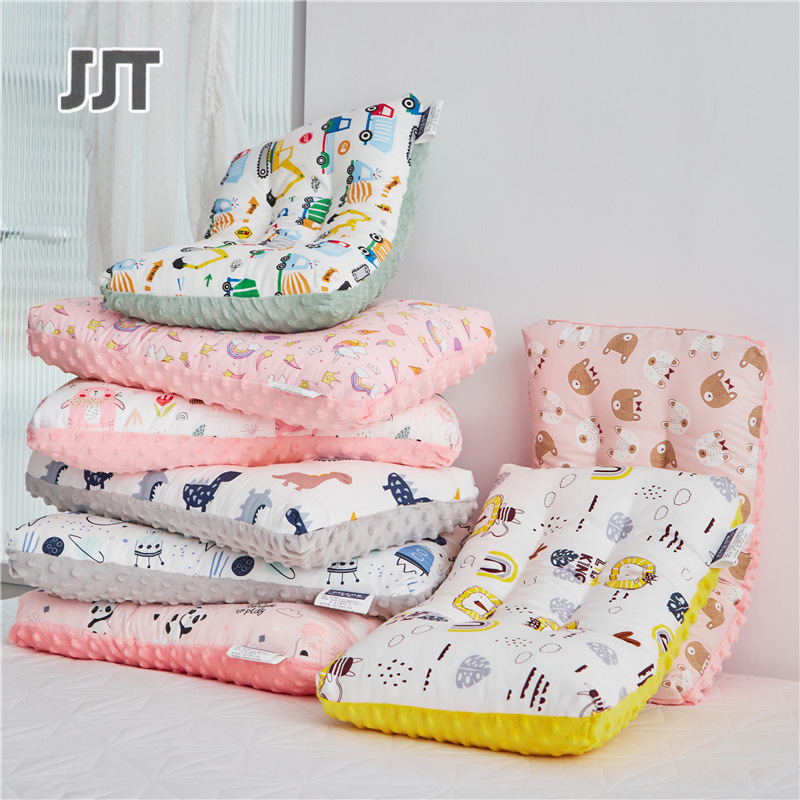 JJT Phim hoạt hình Gối Ngủ Trưa gối nhỏ trẻ em gối bông gối học sinh Gối bông thuần túy