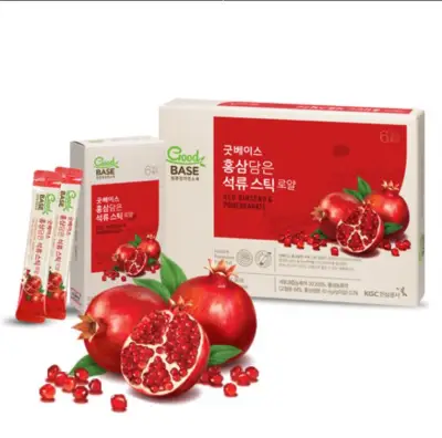 Cheong Kwan Jang POMEGRANATE STICK ROYAL WITH good base RED GINSENG 10ml 30 PACKETS