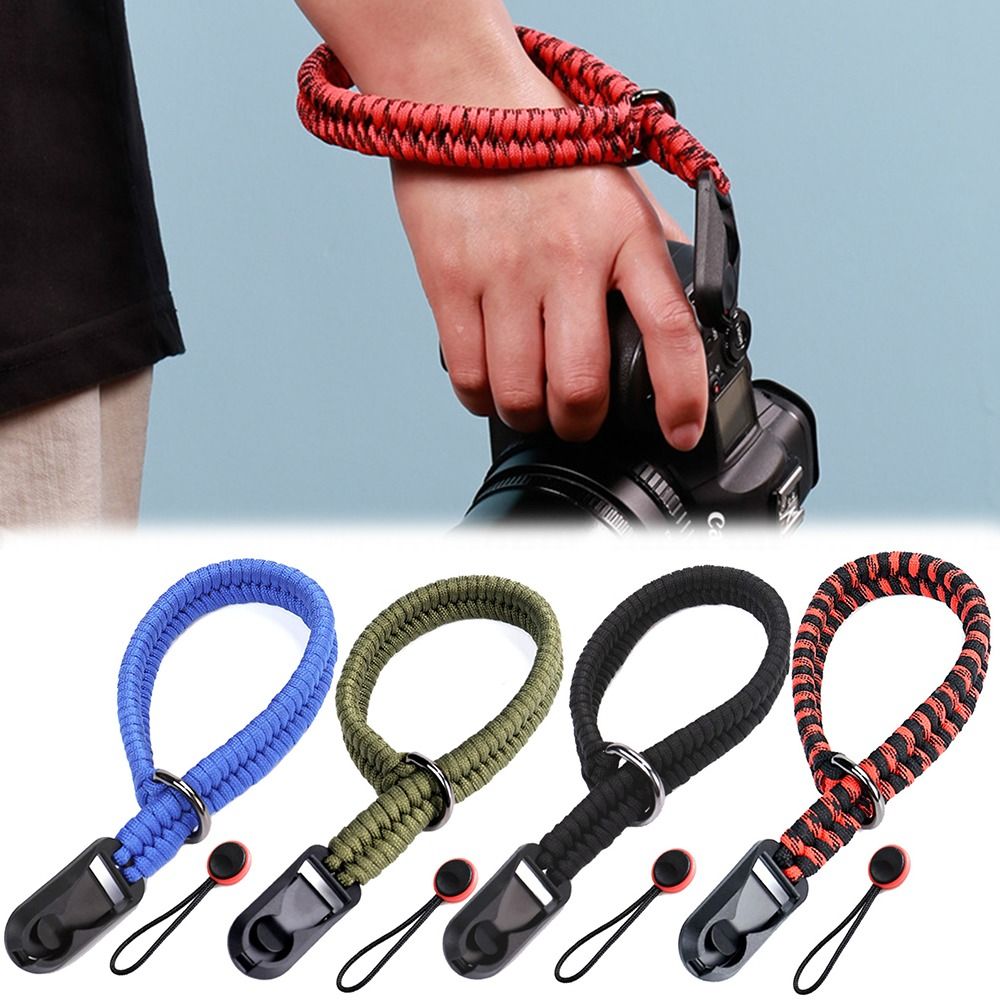 TOUCH Đầu nối Thay thế Dây đeo cổ tay Tháo nhanh Dây đeo máy ảnh Bện Nylon Dệt thủ công