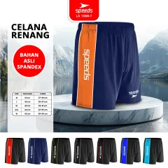 SPEEDS Celana Renang Pendek Swim Shorts Pakaian Berenang Pria Kolor Boardshorts Trunks 1068-7