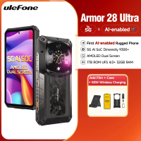 Ulefone Armor 28 Ultra 5G AI Rugged Phone 1TB ROM+32GB RAM Android Smartphone AMOLED 6.67″ 10600mAh