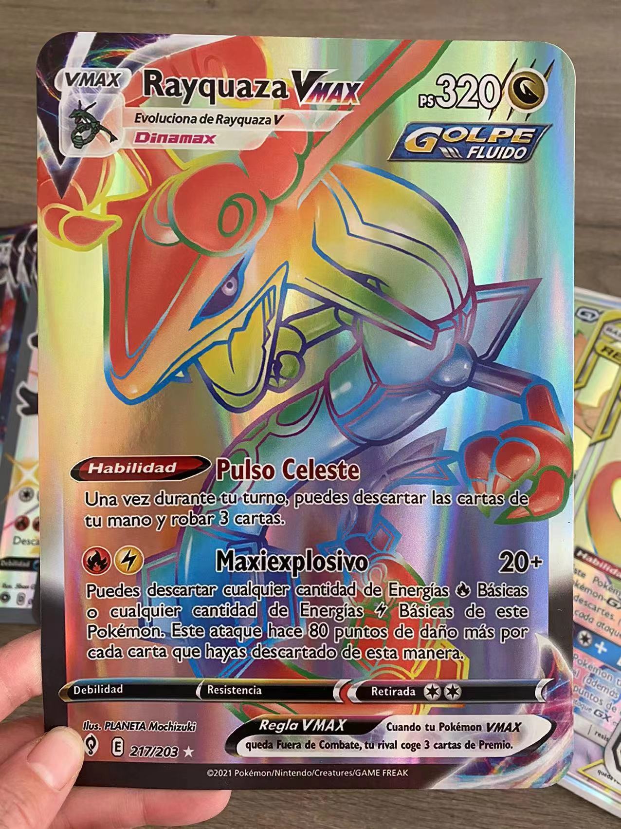 XIR Kích Thước Siêu Lớn 21*15 cm Thẻ Pokémon 30 Một Hộp Thẻ Hiếm RR20