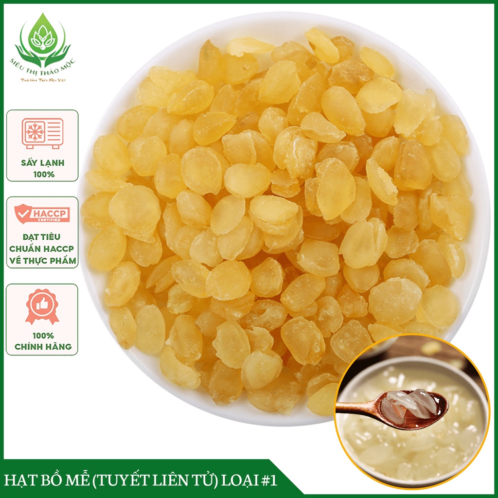 Hạt bồ mễ tuyết liên tử khô 100gr nguyên hạt dẻo và đẹp loại 1 bổ dưỡng nấu chè dưỡng nhan