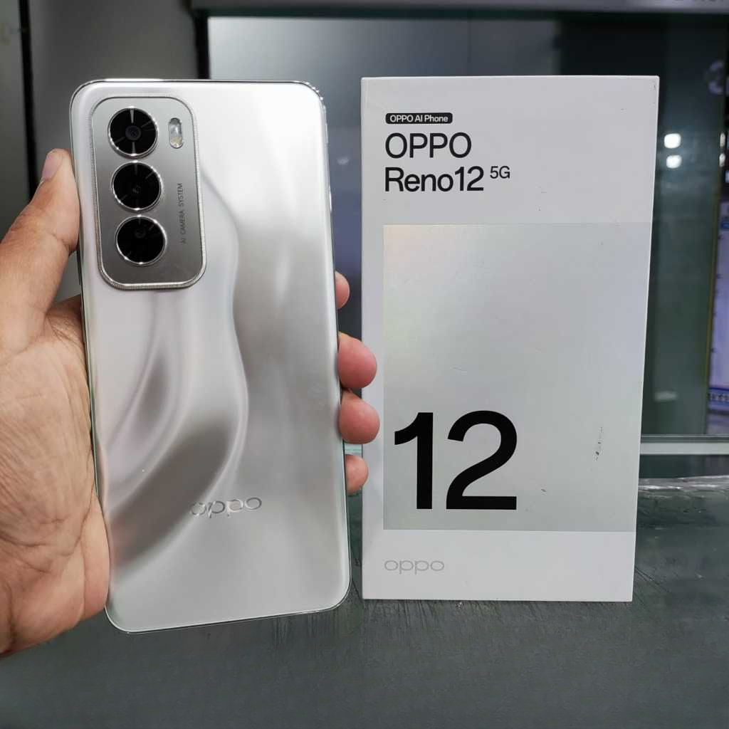 Oppo Reno 12 5G Ram 12/256GB | 12/512GB Second Original Harga 4,079,999 rupiah*Gratis Ongkir