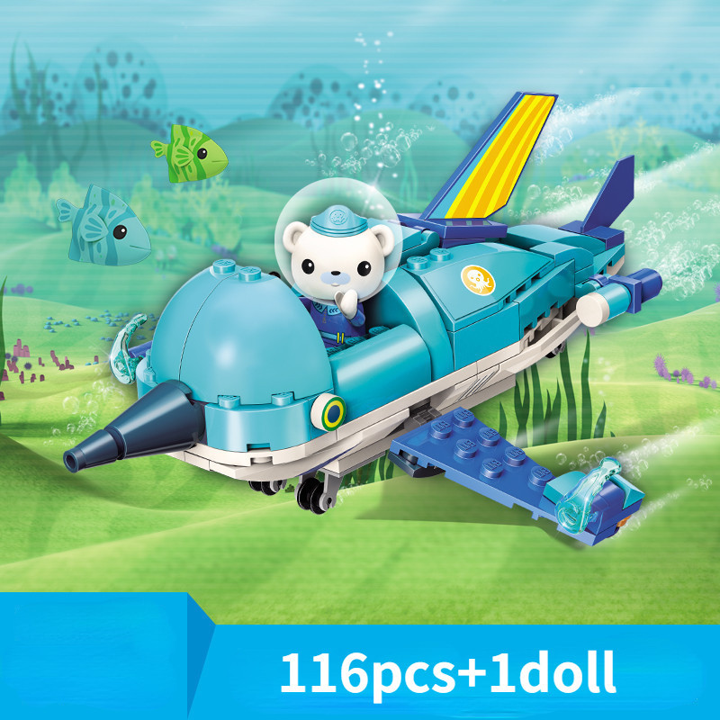 Toys Octonauts Kidsbirthday Submarine Vehicles Models Capit o Barnacles Kwazii Figures