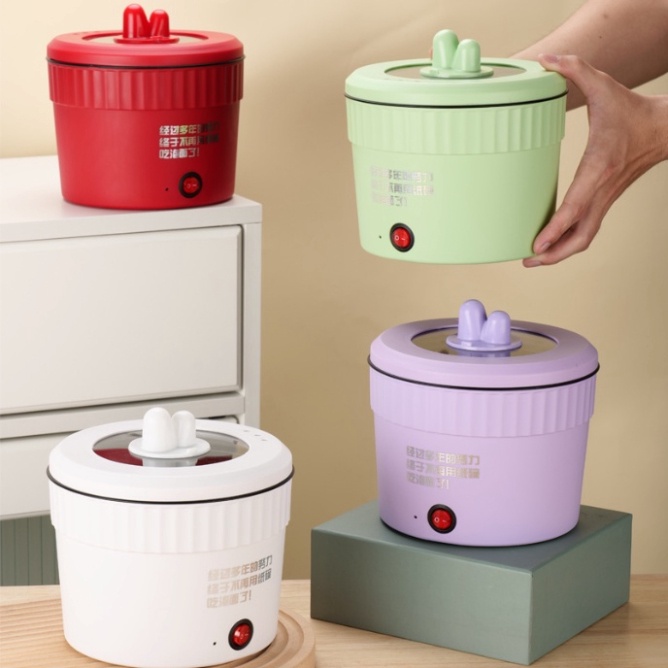 Bát Điện Mini, Nồi Cơm Điện Đa Chức Năng, Cốc Lẩu Chống Dính Có Thể Chiên Mẫu Mới .