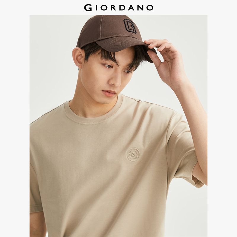 GIORDANO Men Caps 100% Cotton G Embroidery Baseball Caps Adjustable Buckle Fashionable Casual Caps 01206025 ราคา 379 บาท*ส่งฟรี