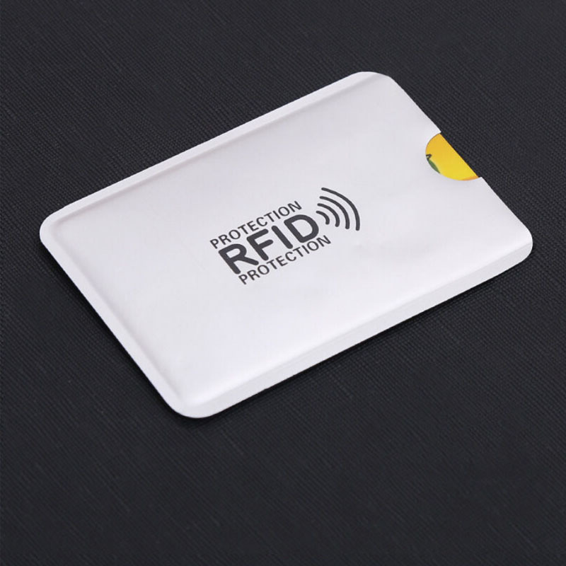 PaulWeekend ซองใส่บัตร RFID สำหรับป้องกันที่ใส่บัตรและบัตรประจำตัวป้องกันการโจรกรรมและป้องกันการสแกนพร้อมการป้องกันอย่างปลอดภัย