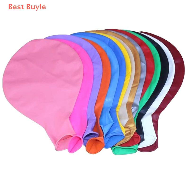 💖Best Buyle 1pcs 36 inch khổng lồ bóng hồng tròn inflable latex trang trí phòng bóng bay sinh nhật bên trang trí đám cưới Nguồn cung cấp