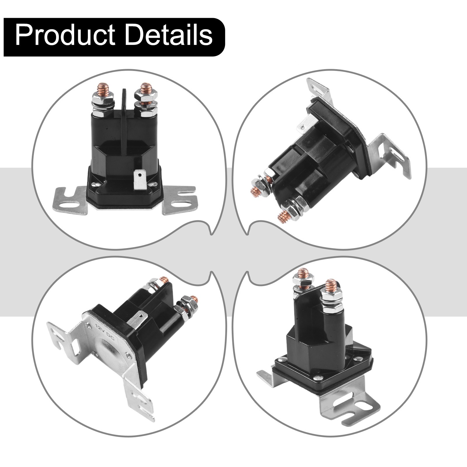 [Unirax】 điện từ khởi động 12V 3 đầu cho 812-1201-211-05 812120121105 m008561 000 【hàng có sẵn】