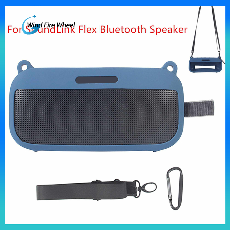 Xách tay âm thanh trường hợp Silicone bảo vệ Bìa Tương thích cho Bose SoundLink Flex Bluetooth tương