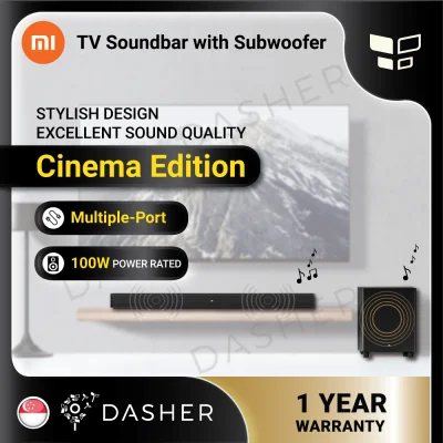 【NEW】Xiaomi TV SoundBar Cinema Edition Bluetooth Speaker Subwoofer Home Theater 100W Strong Bass Sound bar