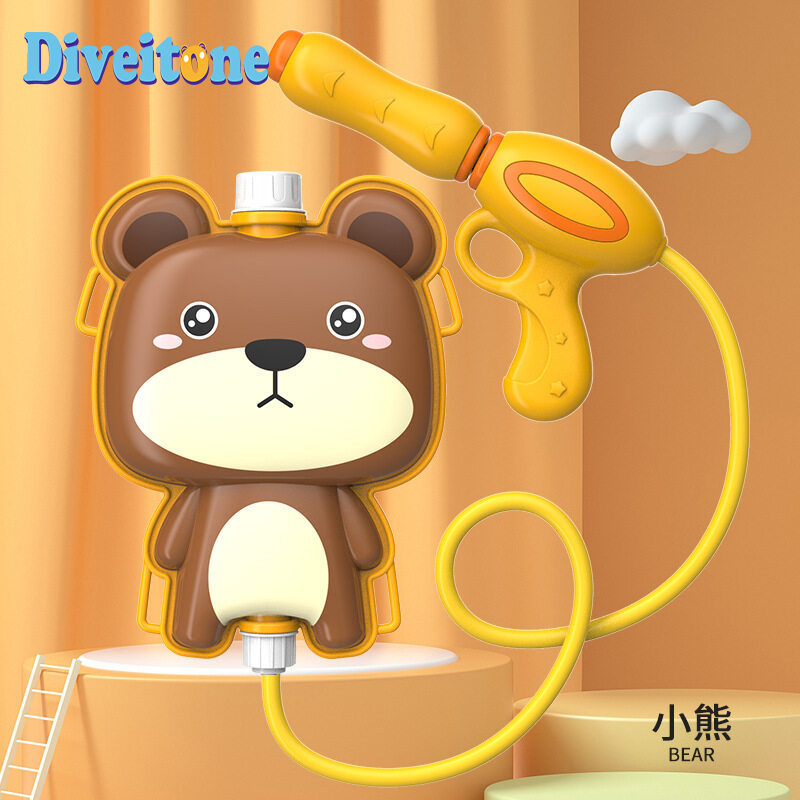 [✨สินค้าใหม่✨] ปืนฉีดน้ำสะพายหลังสำหรับเด็ก ของเล่นน้ำชายหาด ของเล่นน้ำสัตว์การ์ตูนน่ารัก การออกแบบสเปรย์น้ำแบบดึงออก ราคา 89 บาท*ส่งฟรี