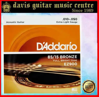 DAddario EZ900 Acoustic Guitar 85/15 Bronze Strings