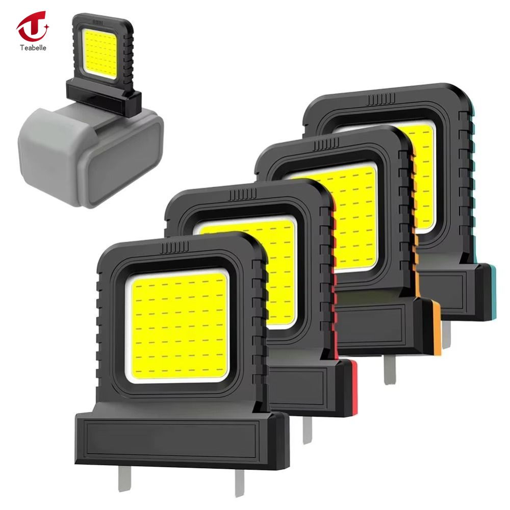 Teabelle 1 cái 20-21V bền chất lượng cao lithium pin ánh sáng LED phổ biến di động có thể điều chỉnh đèn làm việc