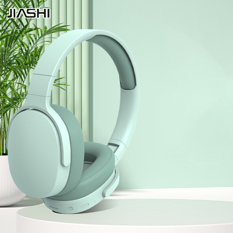 JIASHI P2961 Head-mounted Bluetooth Headset Wireless Subwoofer Headset Full Covered Ear Super Long Battery Life ราคา 269 บาท*ส่งฟรี