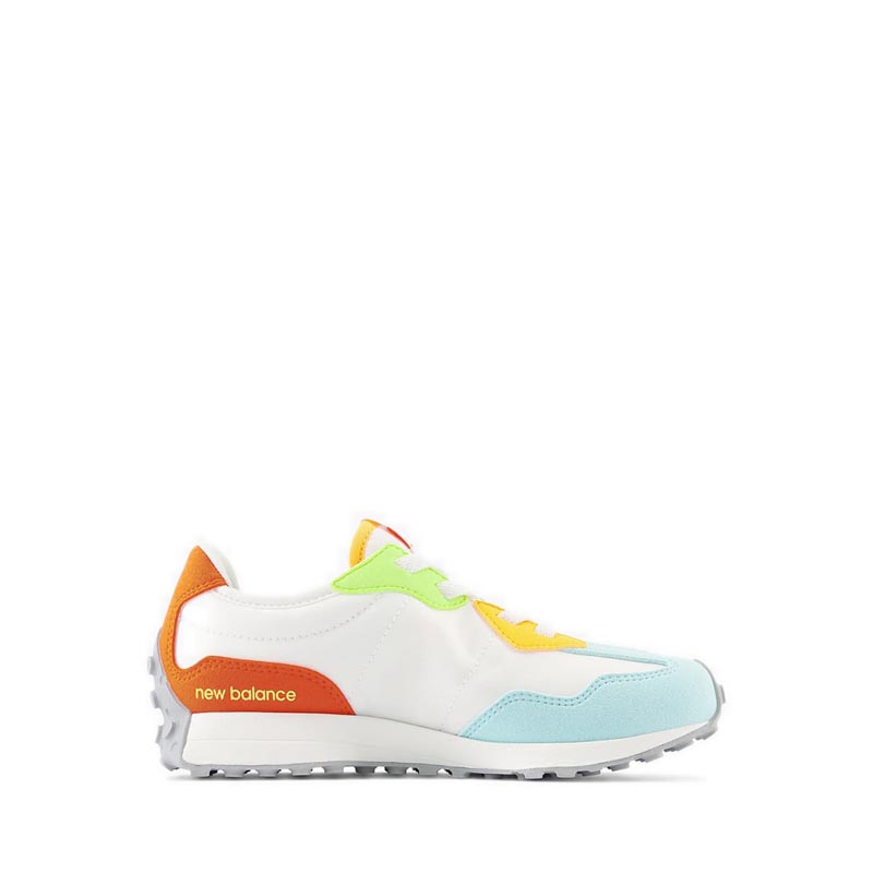 Giày thể thao new balance kids 327 kids - white