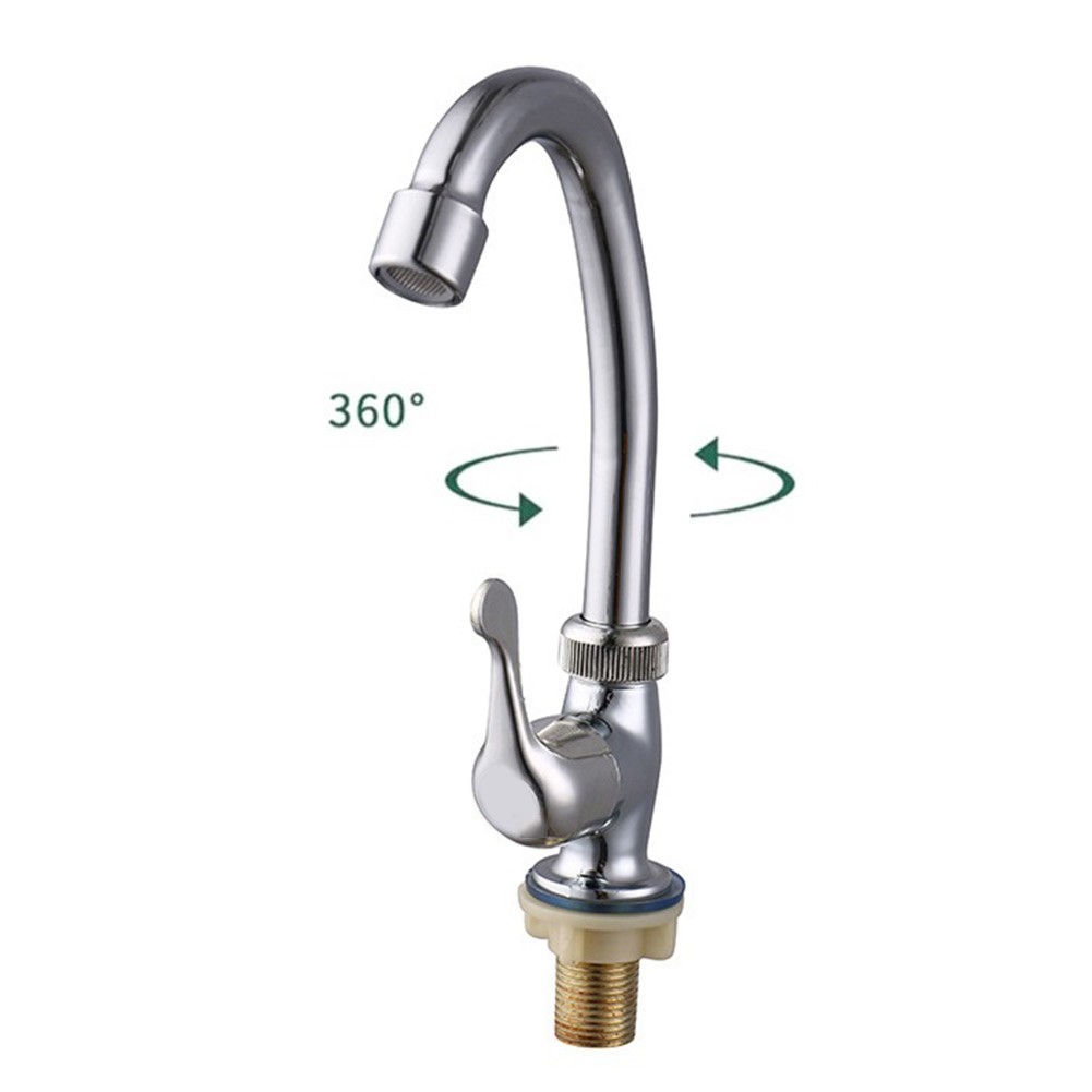 【Homestylish 】 Vòi máy lọc nước bằng nhựa an toàn và đáng tin cậy một cần bơm cửa hàng thời trang nước lạnh mới
