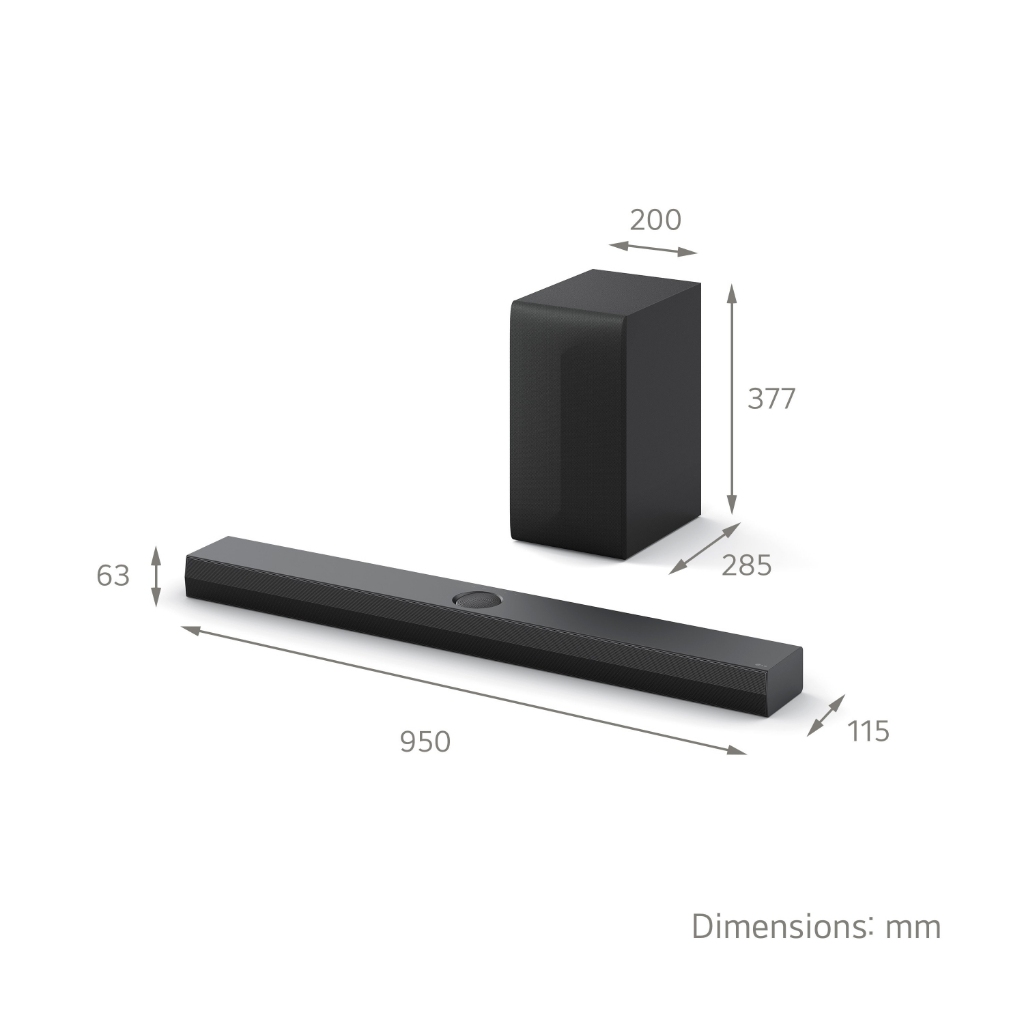 Loa thanh soundbar LG S70TY 3.1.1 400W mã 2024 chính hãng Bảo Hành 12 Tháng Thay Thế Loa SNH5