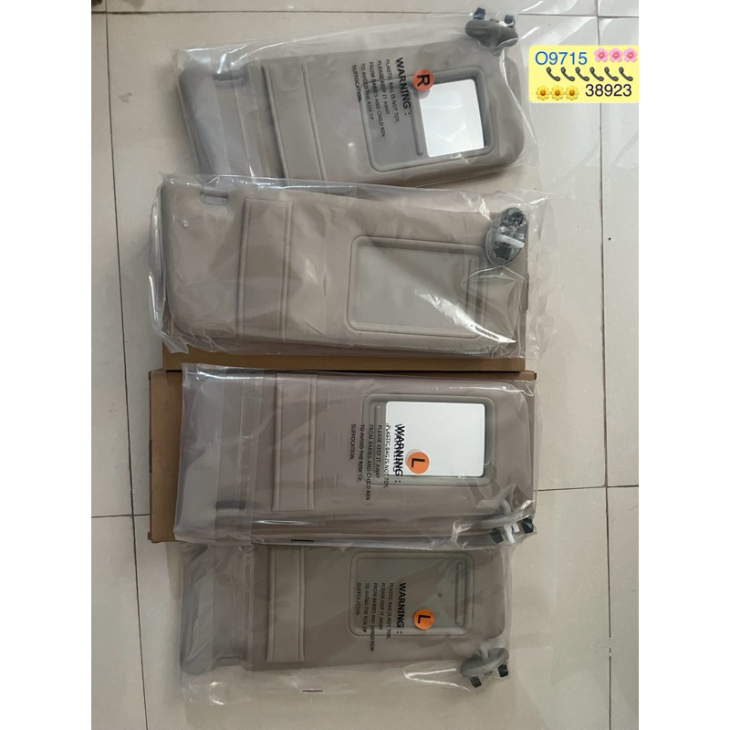2 chắn nắng trong xe TOYOTA CAMRY 2006-2012 có đèn và không có đèn cao cấp giá rẻ