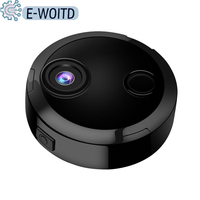 E-WOITD กล้องขนาดเล็ก1080P HD กล้องรักษาความปลอดภัยขนาดเล็ก Wi-Fi สำหรับกลางคืนกล้องรักษาความปลอดภัยขนาดเล็กระบบรักษาความปลอดภัยภายในบ้านจอมอนิเตอร์จากระยะไกล ราคา 302 บาท*ส่งฟรี