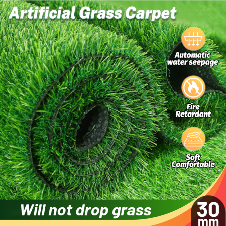 "Outdoor Artificial Bermuda Grass Mat, Soft and Comfortable"