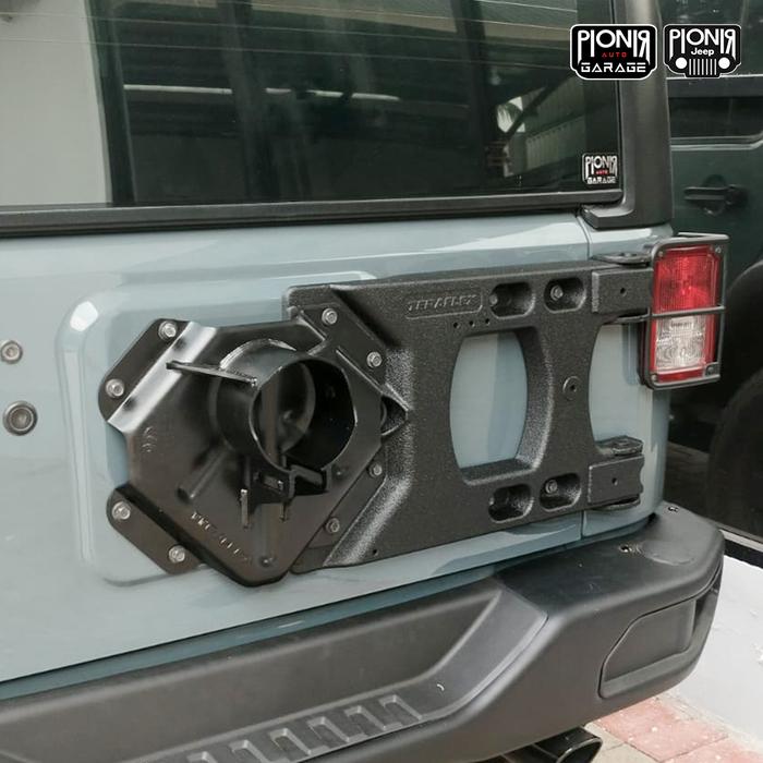DUDUKAN BRACKET BAN SEREP SPARE TIRE CARRIER JEEP RUBICON JK WRANGLER - SWARSA STORE Harga 7,720,000 rupiah*Gratis Ongkir