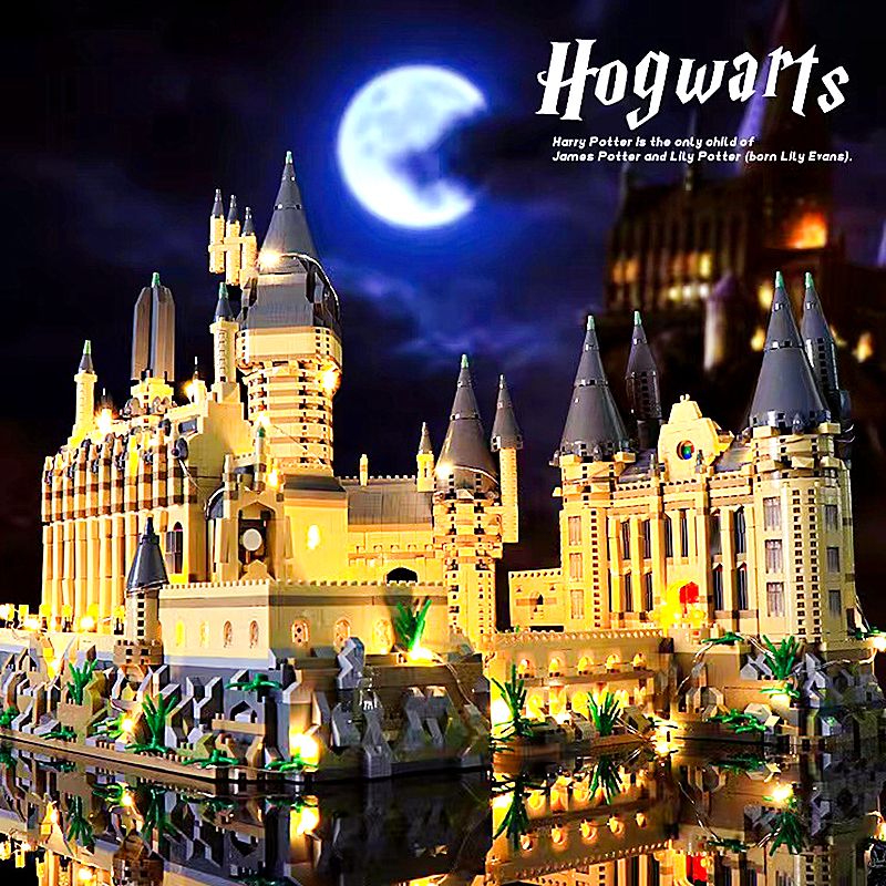 Tương thích với các khối xây dựng hạt vi mô LEGO Hogwarts người lớn có độ khó cao của đồ chơi lắp ráp lớn quà tặng sinh nhật dịch vụ chất lượng cao cho nam giới