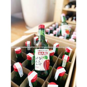 R ượu Soju Hàn Quốc Nami Apple (vị táo) 360ml