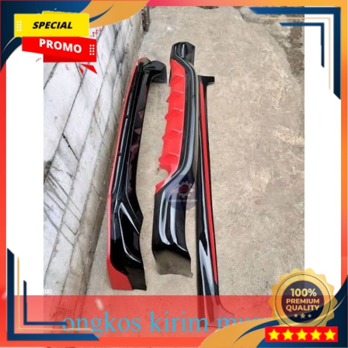 (COD) bodykit Avanza 2022 BODY KIT TOYOTA AVANZA 2022 2023 body kit avanza bodikit avanza bodykit avansa GRADE-A TEBAL.KUAT.LENTUR.. Harga 1,132,900 rupiah*Gratis Ongkir