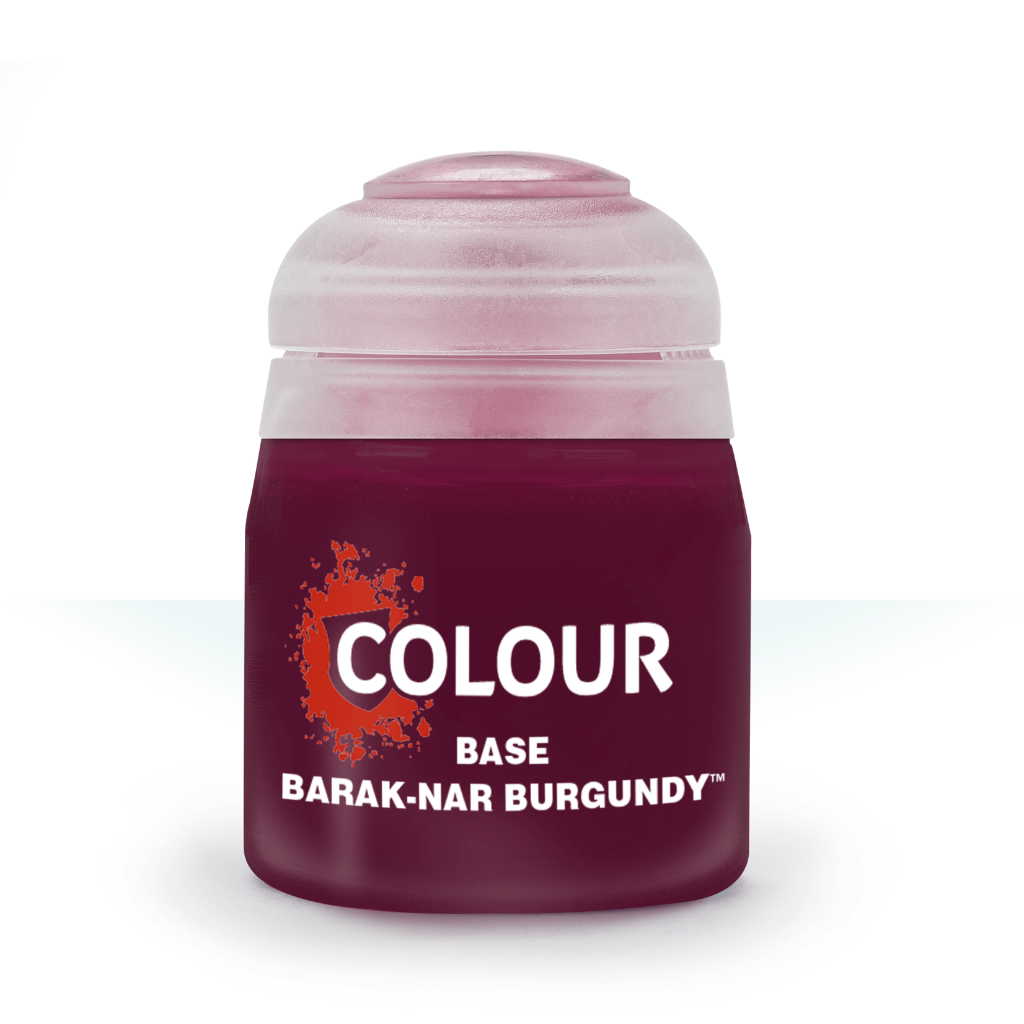 Citadel Base: Barak-Nar Burgundy 12ml Miniatures Paint Authentic Paint