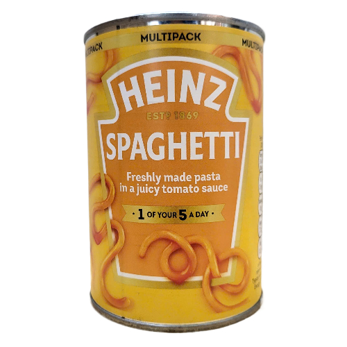 HEINZ -- Lon SPAGHETTI 400g -- MÌ Ý SỐT CÀ CHUA Spaghetti in Tomato Sauce