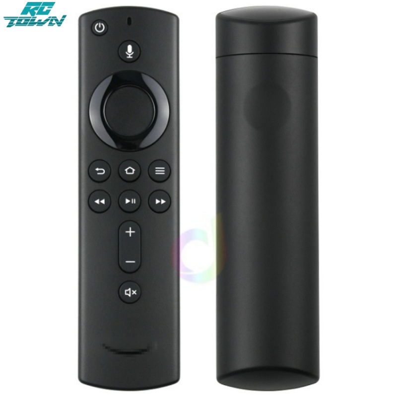 L5B83H ทีวีรีโมทคอนโทรลเมาส์แอร์แป้นพิมพ์ควบคุมระยะไกลขนาดเล็กพร้อมการค้นหาด้วยเสียงเข้ากันได้กับทีวีสติ๊ก Amazon Fire 4K ราคา 146 บาท*ส่งฟรี