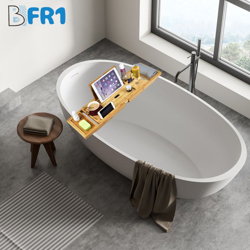 Bfr1 Tắm Bàn kiêm khay đựng Với Giá giữ sách, Phòng Tắm giá lưu trữ, Ngâm Giá, Bồn Tắm Lưu Trữ Hội Đồng Quản Trị Cho Phòng Tắm bồn tắm gấp gọn Giá