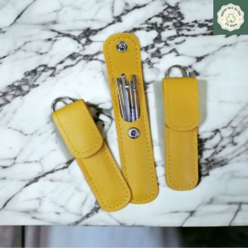 Bộ dụng cụ ngoáy tai 6 món - móc treo chìa khóa