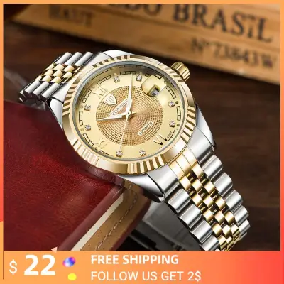 TEVISE Top Brand Men Fashion Luxury Waterproof Wristwatch Semi-automatic Mechanical Watch Business Men's Watches