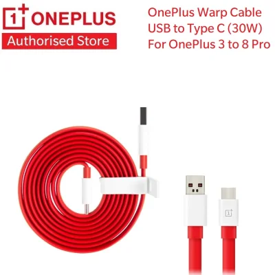 OnePlus Original Warp Charge Cable | Support OnePlus 9 Pro to OnePlus 3T
