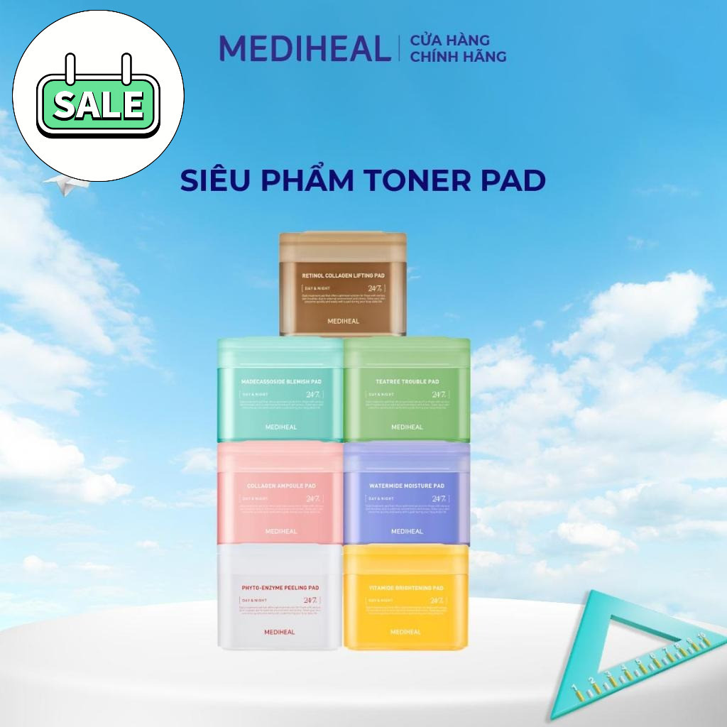 Toner Pad hot hit Hàn Quốc Hộp 100 Miếng