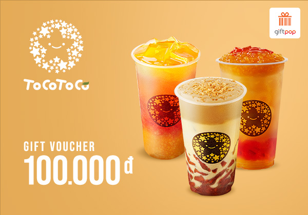 [Giftpop] Phiếu quà tặng ToCoToCo 100K
