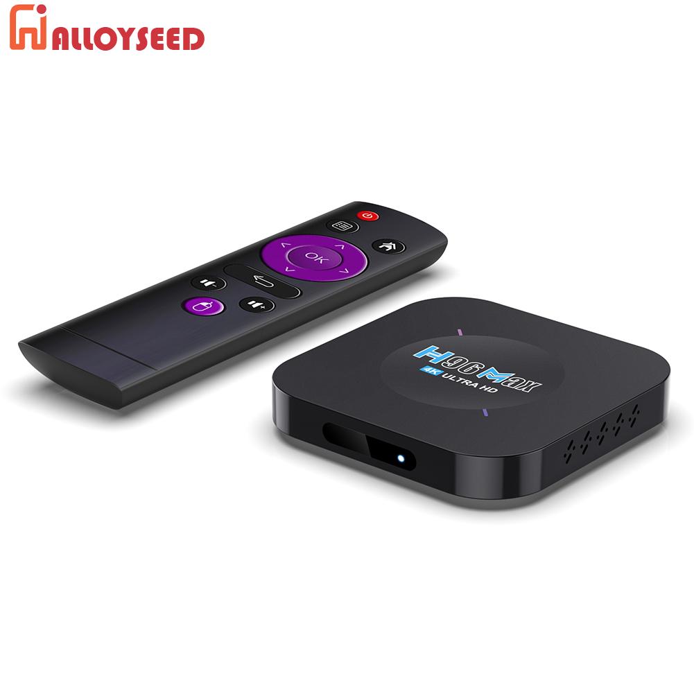 H96Max Android Box Android 11 4K Ultra HD Media Player 2.4G WiFi Video Set