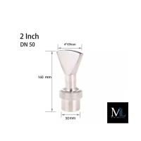 ML: S304 Fan Shaped Nozzle Fountain Spray Head(DN20)(DN50) (6 points & 2 inch)(FFS06)(FFS20)