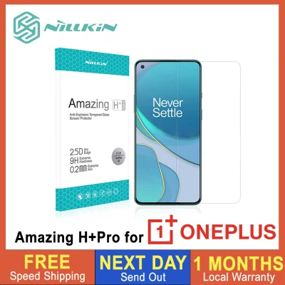 Oneplus 6/6T/7/7T Screen Protector, Nillkin [H+ Pro] Tempered Glass 0.2mm 2.5D Round Edges Anti-glare 9H Hardness Anti-fingerprints Screen Protector for Oneplus 6 Oneplus 6T Oneplus 7 Oneplus 7T [Local Warranty]