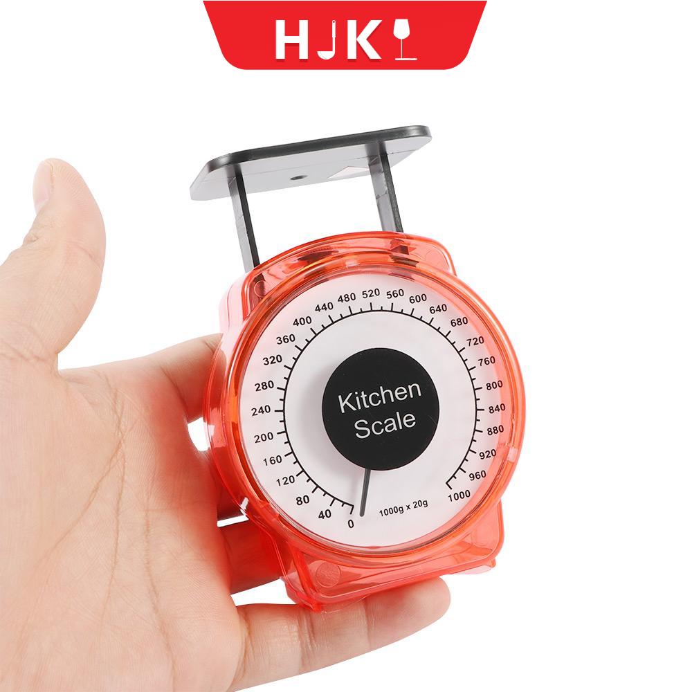 HJKL gọn nhẹ 1 kg Cơ khí Quay số bát Thực phẩm ăn kiêng Nướng thức ăn Dụng cụ đo lường Quy mô nhà bếp Cân thực phẩm