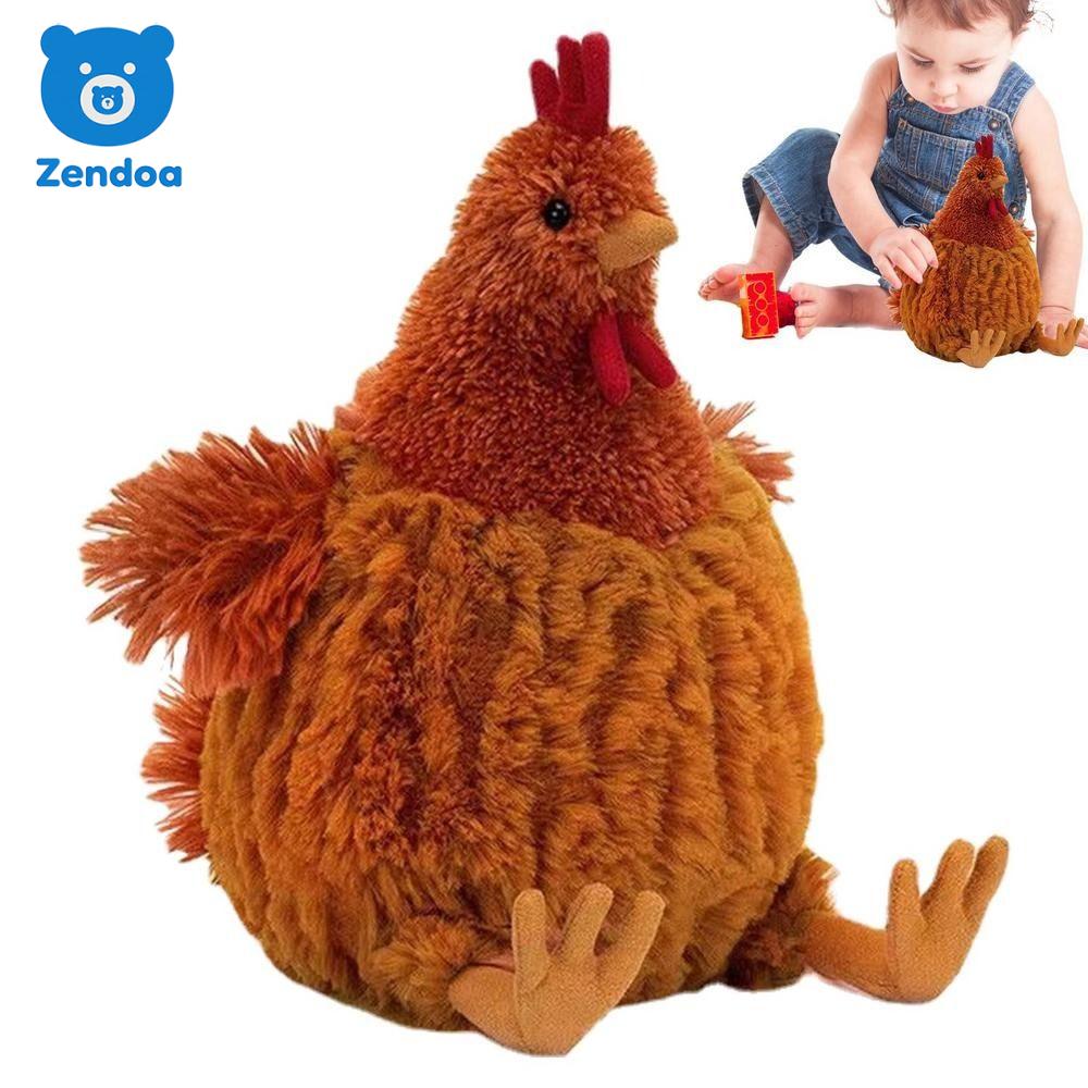 Jellycat Cecile Chicken Plush Toy - Soft Pp Cotton Home Room Decor