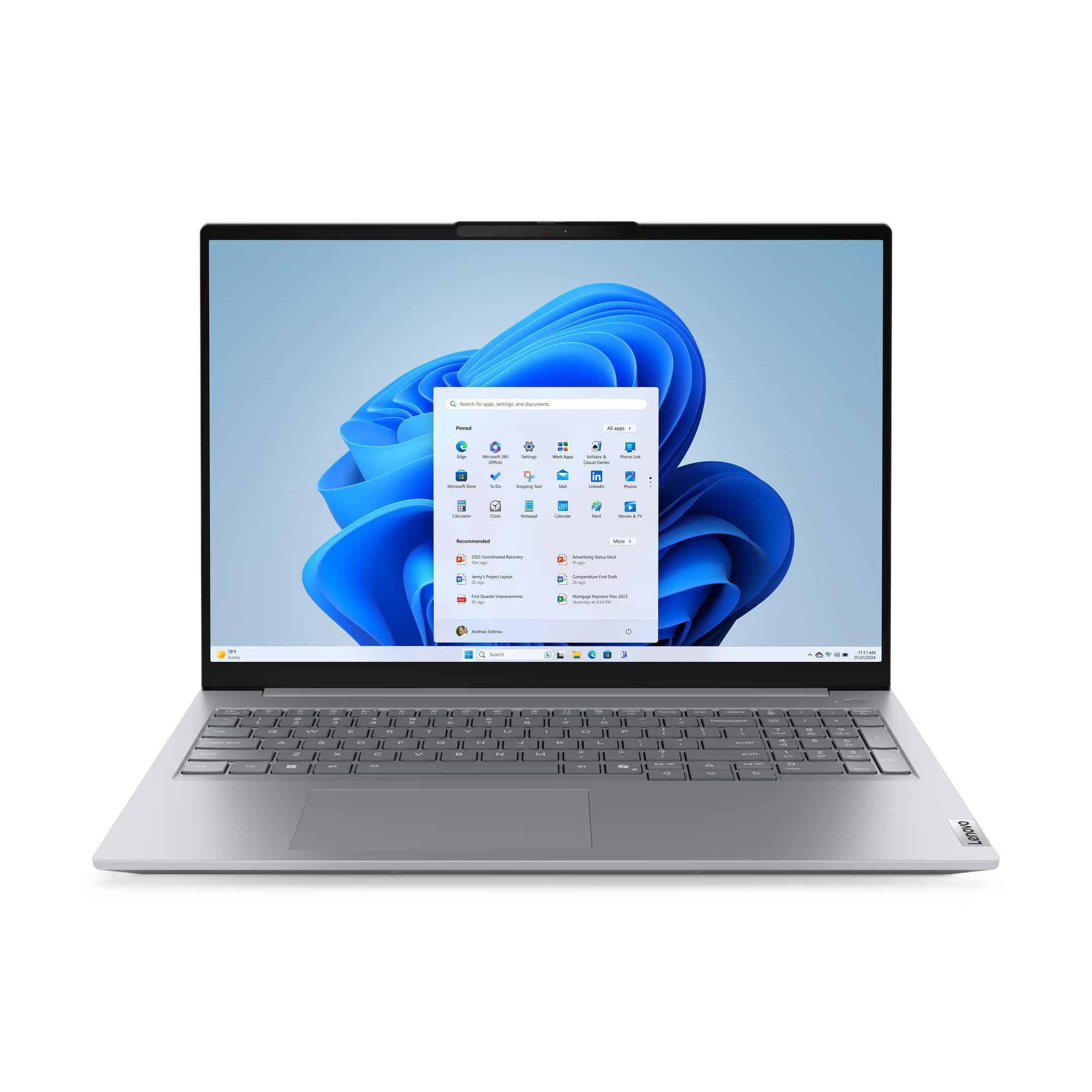 Lenovo 16" ThinkBook 16 Gen 8 Intel Core 5 210H 16GB D5