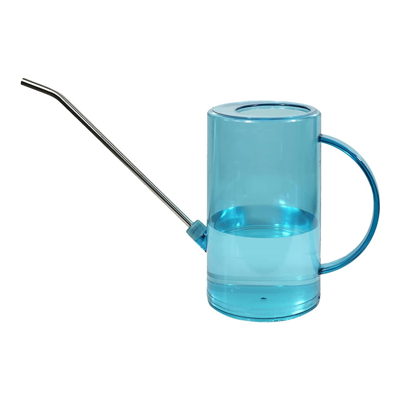 Blue Watering Can, 1.5 L of -Capacity Watering Cans, Long Spout Watering Can with Leak-Proof Gasket,for Succulents
